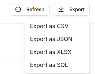 One-Click Export Intelligence